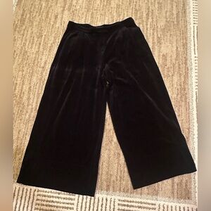 Sonia Rykiel Black Velvet Trousers